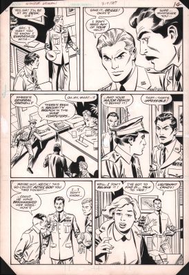 Don Heck, Rick Magyar | Wonder Woman #319 P.12 - Security Breach - 1984 | Anthony’s Comic Book Art