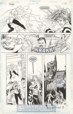Mark Buckingham | Shade 31 Pg 18 By Mark Buckingham & Colleen Doran Issue 31 Page 18 | BritComicsArt