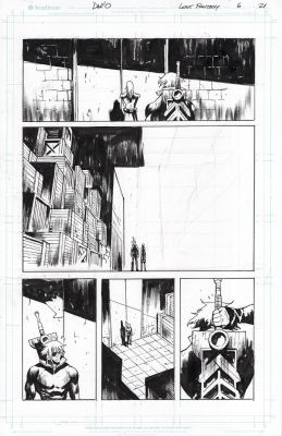 Maxi Dallo | Lost Fantasy Issue 06 Page 21 | Splash Page