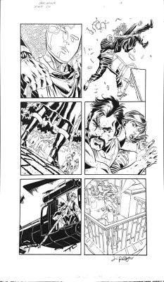 Secret Six #1, pg. 19 Brad Walker & Jimmy Palmiotti – Original Art | PaperFilms