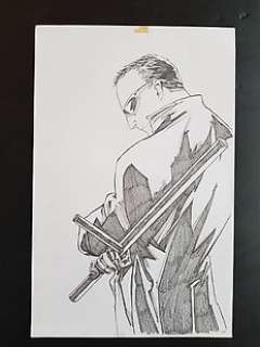 Jonathan Lau - Original Art Pencil Cover - The Witness #1 - (2007) 