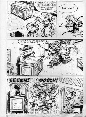 Tabary Jean | Planche originale 5 pour Iznogoud édition de poche de Jean Tabary | Galerie Napoléon