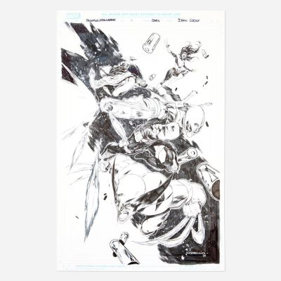 Lot 179 - Iban Coello, Wolverines and Deadpools #2 Variant Cover Original Art (Marvel Comics, 2025) | Landry Pop Auctions