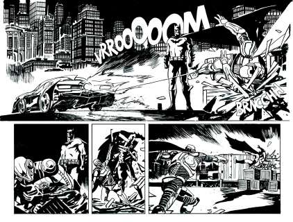 josh hixson - Josh Hixson - Batman/Fortnite: Foundation page 10-11 (Double Page)