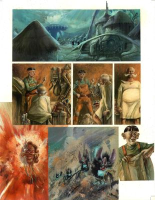 Civiello Emmanuel | Planche originale 31 de Rayons pour Sidar Tome 2 | Galerie Napoléon