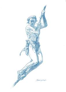 SanjuliÃ¡n, Manuel - Original drawing - TARZAN | Catawiki