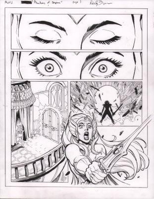 Reilly Brown - Masters of the Universe Origins Toy Pack-in Minicomic ‘Phantoms of Despara‘ P.1 - She-Ra - Signed - 2025