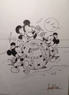 Molinari, Lara - Original cover - Disney Enigmistica - Topolino (2005) | Catawiki