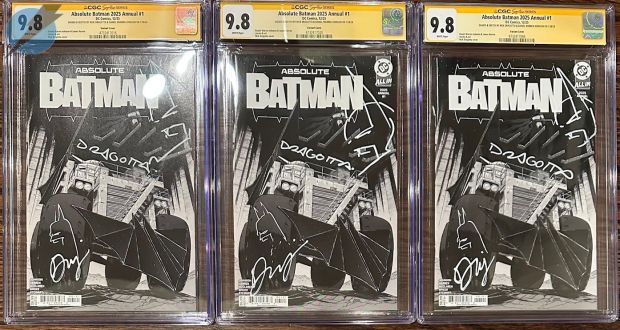 Nick Dragotta | *Cgc* Issue Absolute Batman Annual #1 Page Cgc 9.8 | Felix Comic Art