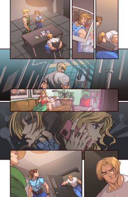 Edwin Huang | Street Fighter Vs. Final Fight Fcbd Page 12 Issue Fcbd Page 12 | Comic Art House