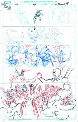 Roi Mercado | Prelim: Inglorious X-Force #5 Issue 5 Page 12 | Next Comic Art