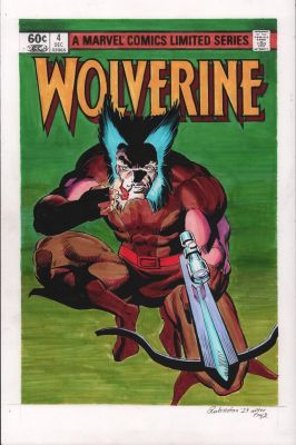 Joe Rubinstein | Wolverine Limited Series #4 Cover Color Re-Creation - Signed - 2023 | Anthony’s Comic Book Art