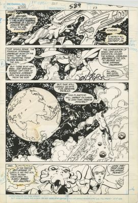 Dick Giordano, John Byrne | Action Issue 589 Page 17 | Albert Moy