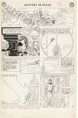 Carmine Infantino | Mystery in Space Issue 86 Page 2 | Albert Moy