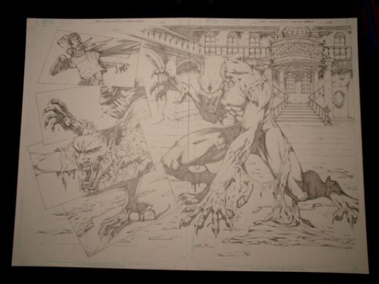 Grimm’s Fairy Tales Halloween Special #2(?) ORIGINAL ART pencils M. Abreu 2009 | eBay US