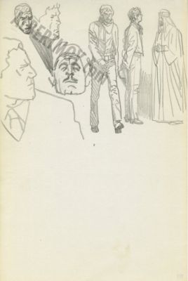 Alex Toth | Sketches Page 267 | Albert Moy