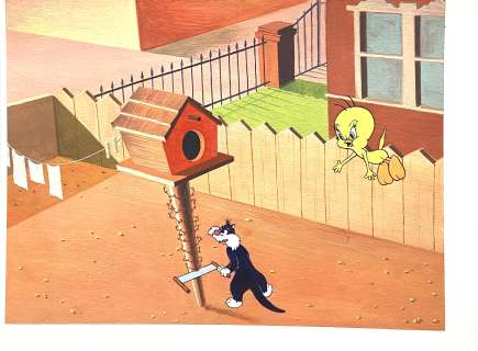 A.N.I. | Original illustration for Gatto Silvestro. Cm. 25,5x18,5. Gouache. Mint. Code 1782. | Segni e Disegni