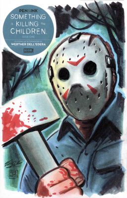 Tim Shinn | Friday The 13th Jason Voorhees sketch cover Tim Shinn | Raremarq (Buy It Now)