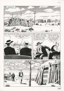 Civitelli, Fabio - Original plate 130 "Tex: La cavalcata del morto" (2012) | Catawiki