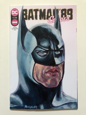 Dan Neidlinger | Hand Painted Michael Keaton Batman | Raremarq (Buy It Now)