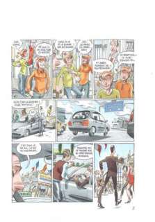 Chauzy | "Winner attitude" Planche 2, crayon et aquarelle en couleur dir | Art Richelieu