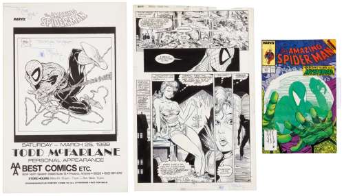 Original Art * TODD McFARLANE * AMAZING SPIDER-MAN #311, p. 11 | PBA Galleries