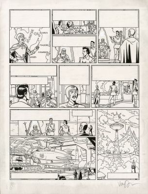 Van Dongen | Blake et Mortimer T. 31 La menace Atlante | Galerie Champaka