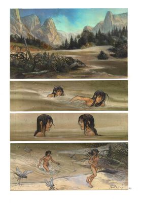 Sokal Benoît | Planche originale 58 de KRAA Tome 2 | Galerie Napoléon