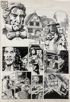 Brian Bolland | Bolland Horror Art | Panel Page Art