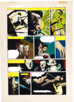 Bill Sienkiewicz Christie Scheele | (1985) Marvel Super Special - Dune Movie Adaptation Issue 36 Page 9 | Catskill Comics