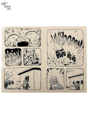 Manix Abrera | Dingoliath #1 Pgs 7 & 8 Issue 1 Page 7 And 8 | Next Comic Art