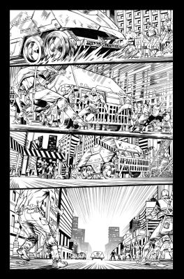 Esau And Isaac Escorza | Tmnt: the Last Ronin II Re-Evolution Issue 3 Page 14 | Albert Moy