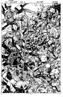 Kei Zama - Avengers: Mech Strike #3 cover