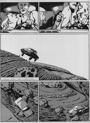 Varenne Alex | Planche originale 3 de la série Corps à corps | Galerie Napoléon