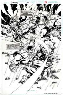 Keith Williams, Mike Gustovich - Warlock And the Infinity Watch #42 P 12 Splash (Last Issue) 1995