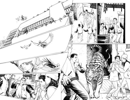 Nicola Scott | Covers - Titans Issue 4 Pages 2-3 | Nicola Scott