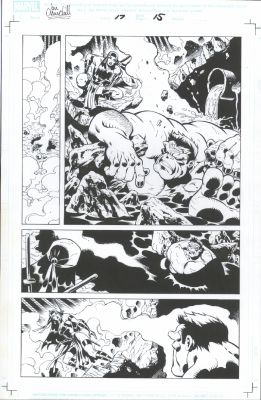 Ian Churchill, Mark Farmer | Hulk (2008): Issue 17, Page 15 | Ian Churchill