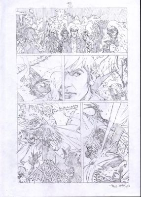 Paul Davidson – Ghost Rider – Spirits of Violence 5p1 | Berserker Art