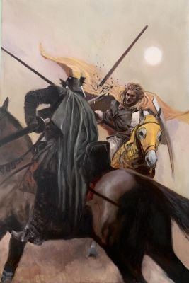 Grella Paolo | Lancelot Tome 4 Couverture Originale | Galerie Napoléon