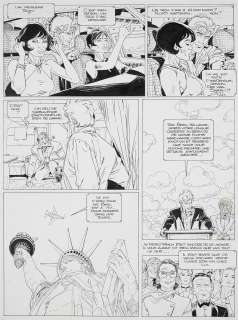 Francq Philippe (Né En 1961) | Largo Winch, planche 12 - Tome 17 "Mer noire", édité par Dupuis en 2010 | Tajan