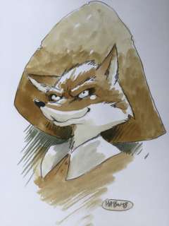 Masbou - Dessin original en couleur - De cape et de Crocs (2018) | Catawiki