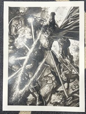 Gambit vs Juggernaut by JK Woodward | Raremarq (Buy It Now)