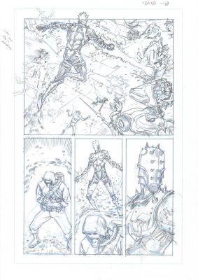 Fernando Blanco | THUNDERBOLTS #123 P. 20 (prelim) | The Green Room