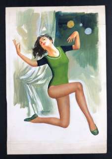 Carlo Jacono - original illustr. ’La danza’ - Page séparée - EO - (1970) | Catawiki