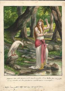 Le Mille e una Notte - Tancredi Scarpelli- original illustr. - Page séparée - (1920) | Catawiki