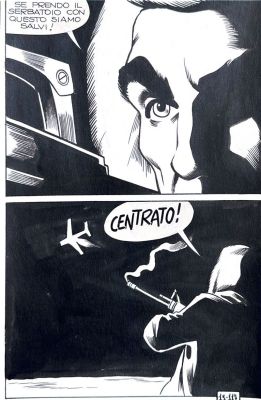 Magnus (Roberto Raviola) | Lot 13 - Tavola originale - Dennis Cobb n.13 - Destinazione Polo | Finarte