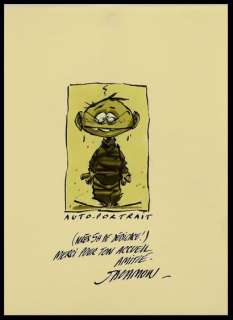 Jacamon - dessin sur papier libre dimension 20,5 x 27 cm… | Arthema Auction