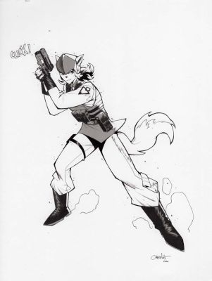 Leo Chiola | Swat Kats Concept Felina | Essential Sequential