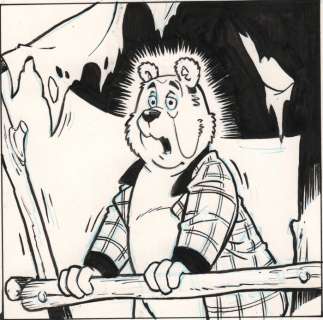 Raymakers, Wil - Originele tekening - Bommel en Tom Poes - Portret Heer Bommel   - (2010) | Catawiki