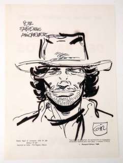 Giraud Jean Blueberry Dessin... | GIRAUD Jean Blueberry Dessin original sur feuille d’album... | Vermot et Associés